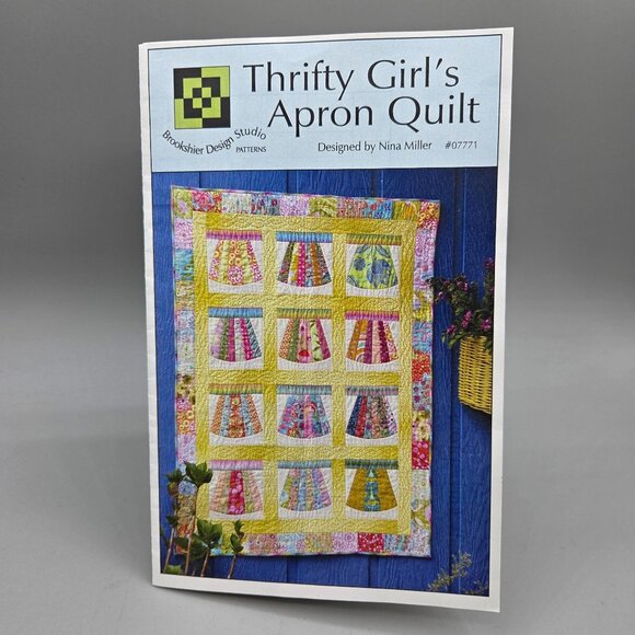 Brookshier Design Studio Other - Thrifty Girls Apron Quilt Pattern By Brookshier Design Studio Pieced